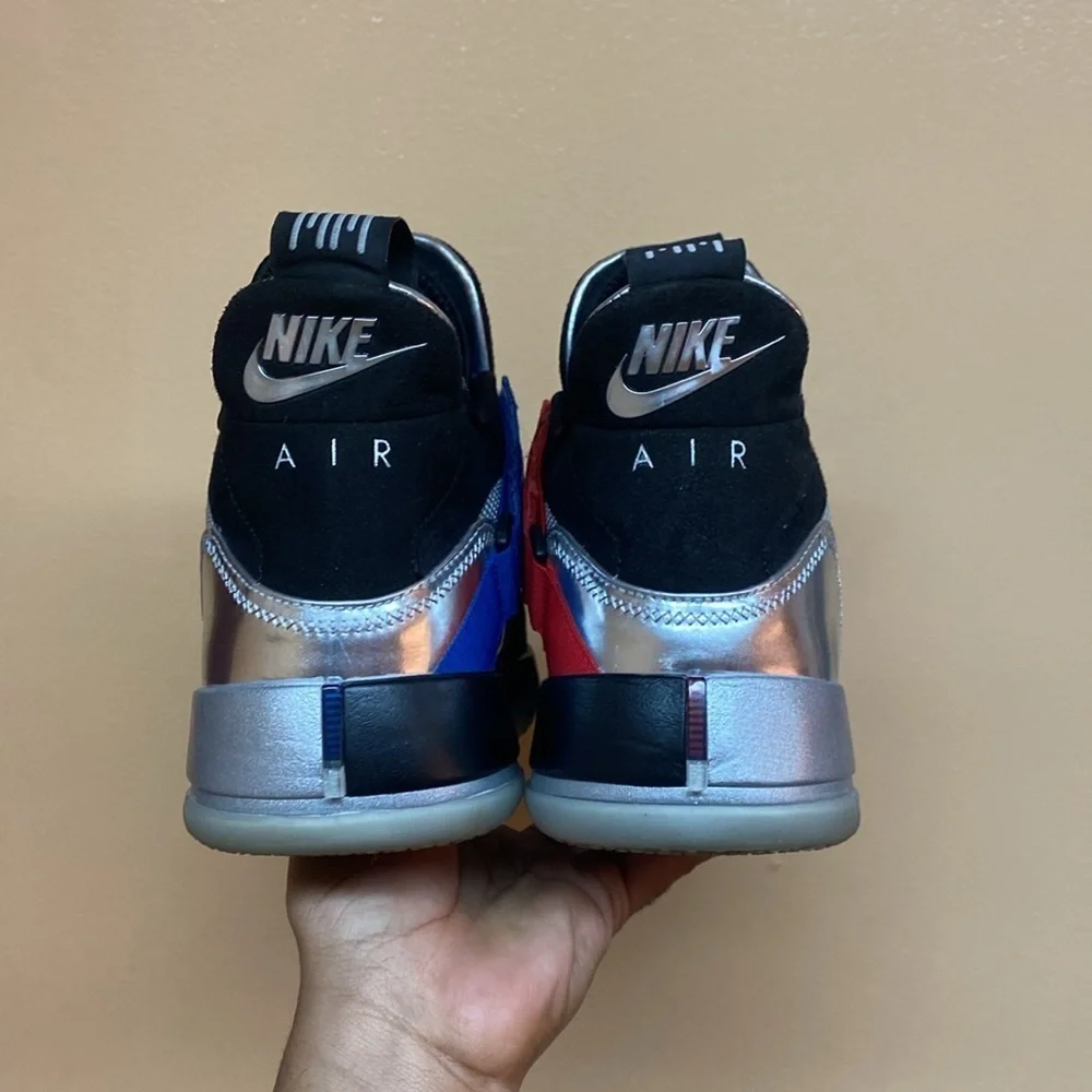 Nike Air Jordan XXXIII 33 All-Star Metallic Silver Black Charlotte AQ8830-005